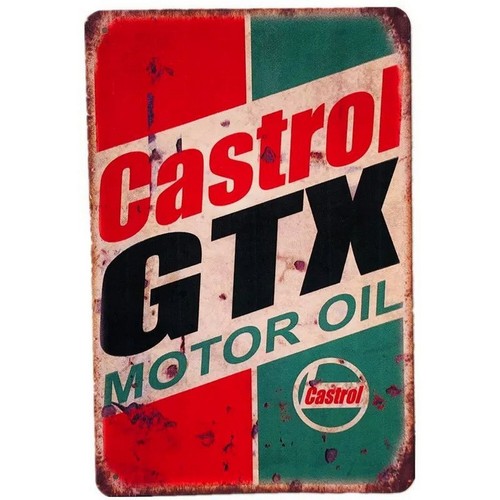 Castrol Oil Gtx - 2026 Castrol GTX Huile Moteur Plaque