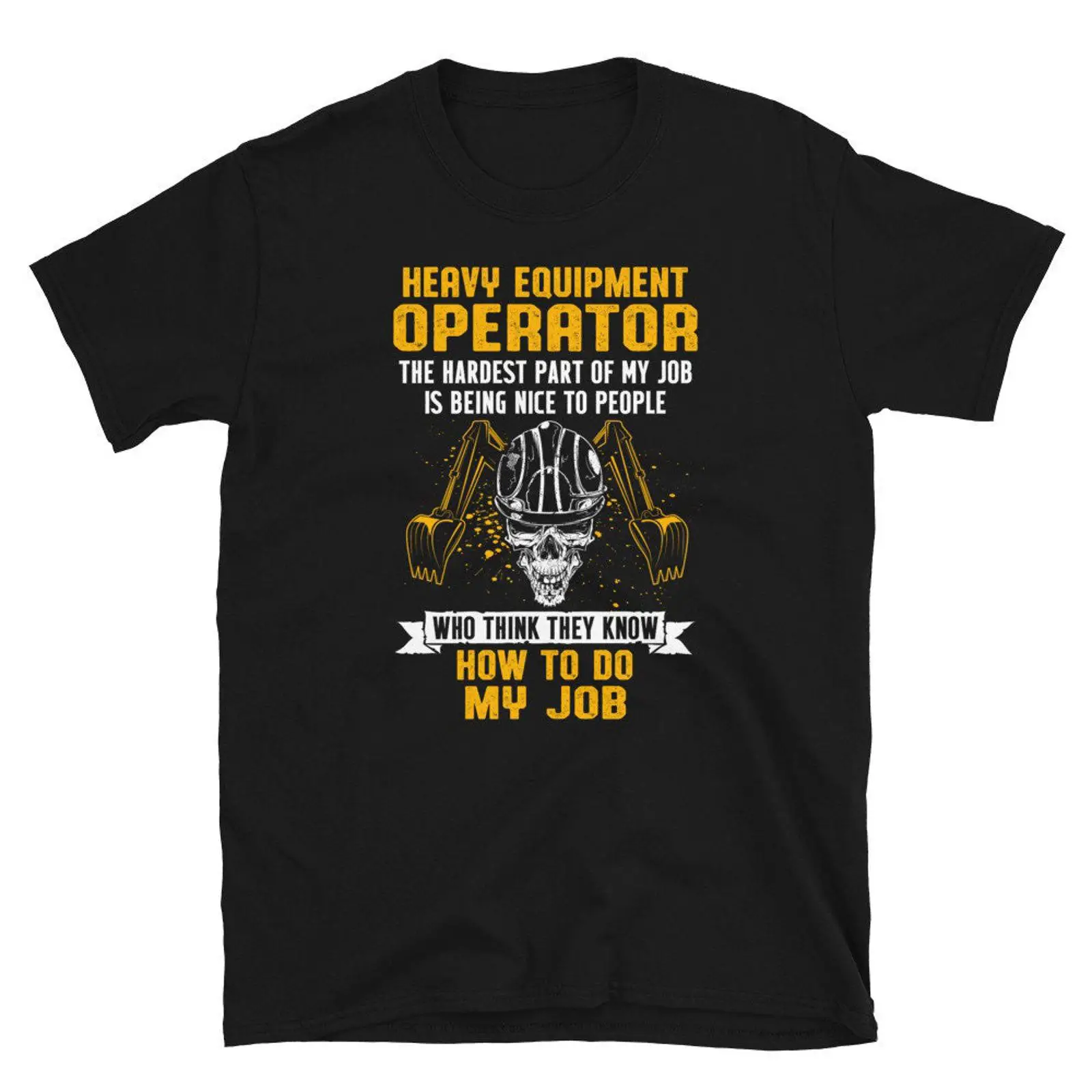 Heavy Equipment Operator Shirts - T-shirt pour opérateur de matériel lourd,