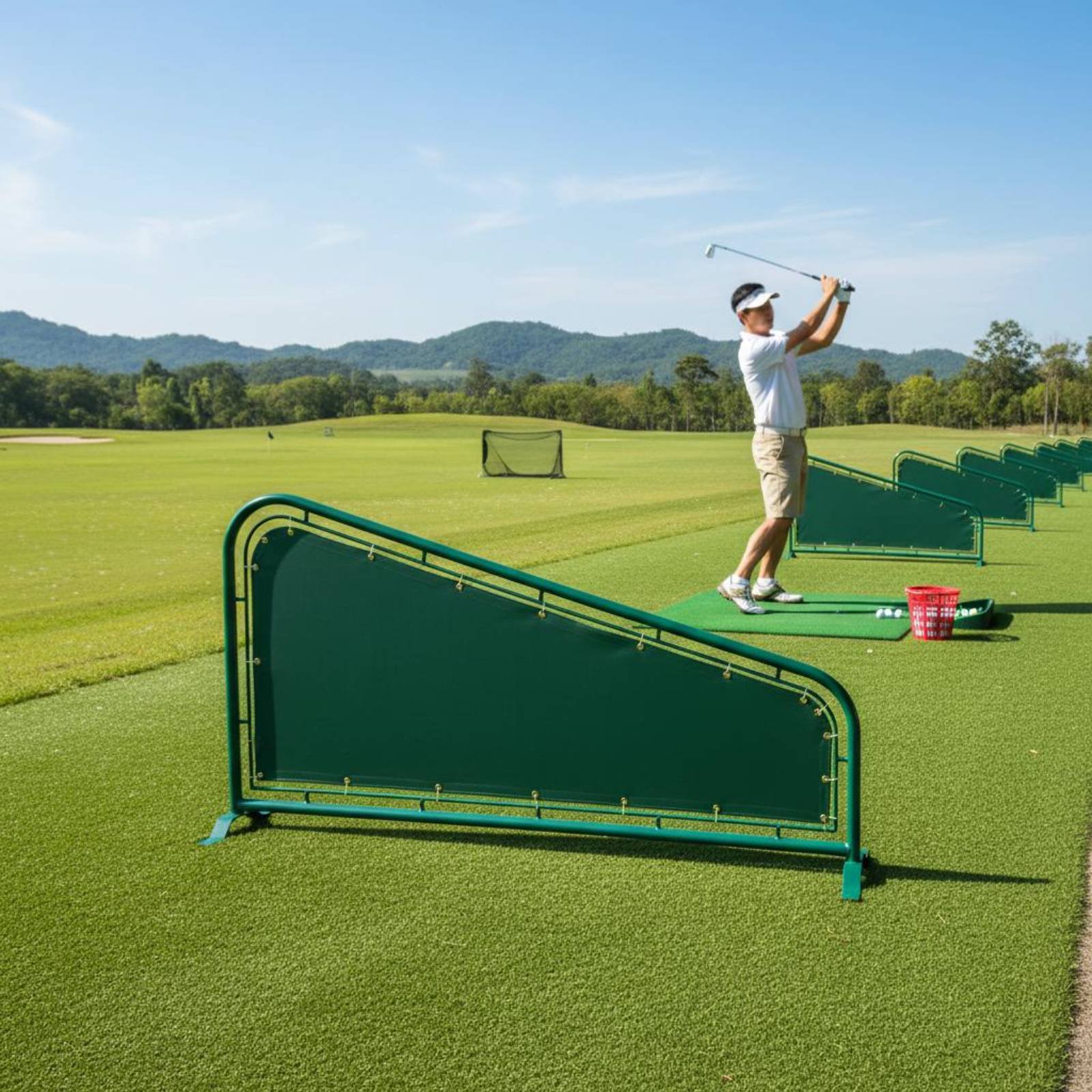 Barrière de golf en toile robu - Heavy Equipment Usa avis et prix