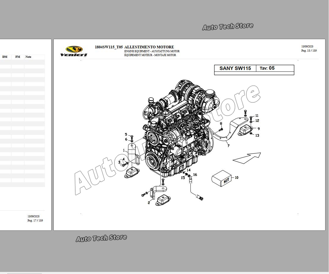 Pour le schéma manuel du magas - Heavy Equipment Pdf avis et prix