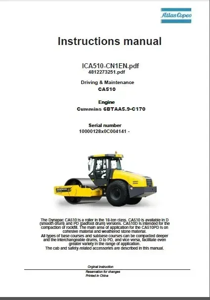 TruckEPC3 Dynapac Heavy Equipm - Heavy Equipment Pdf avis et prix