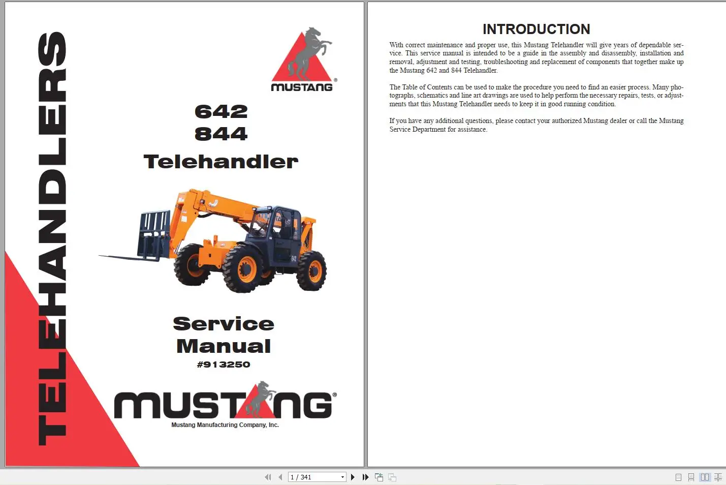 AutoDVD Mustang Machines Équip - Heavy Equipment Usa avis et prix