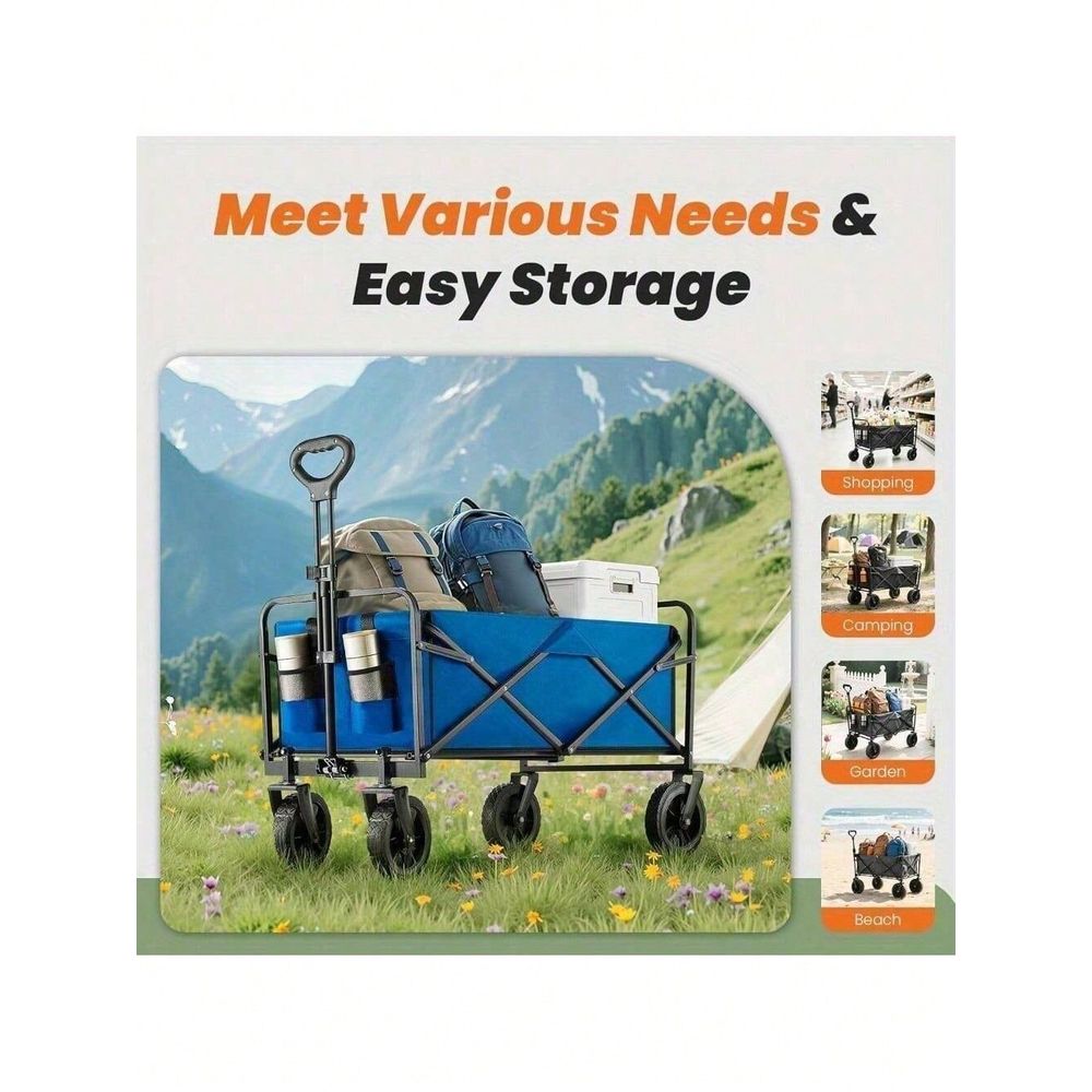 Chariot utilitaire pliable rob - Heavy Equipment Tires avis et prix