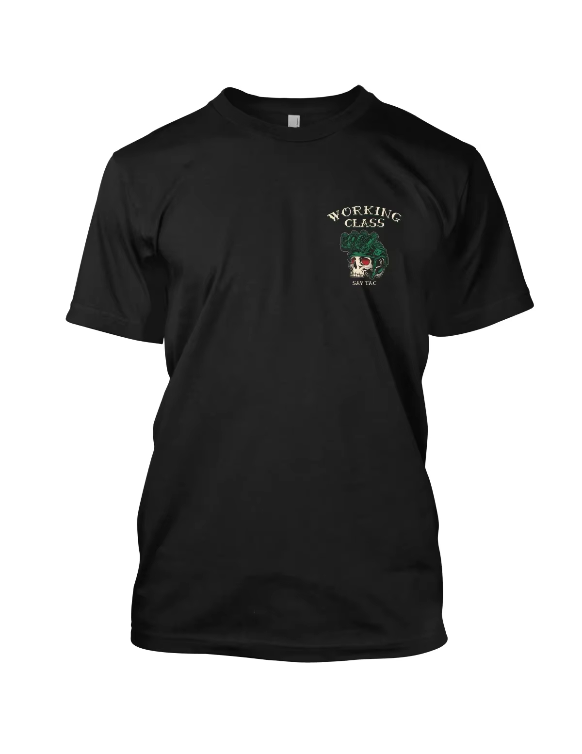 T-shirt tactique vert et rouge - Heavy Equipment Operator Shirts avis et prix