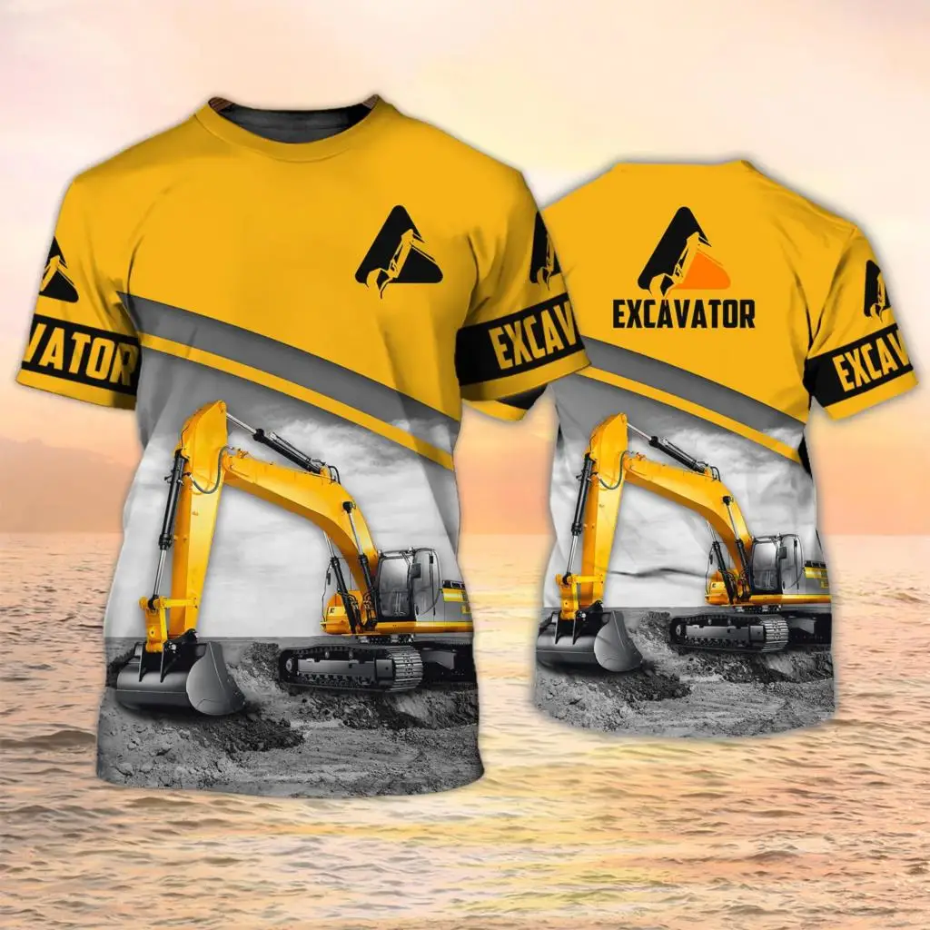 T-shirts d'excavateur pour opé - Heavy Equipment Operator Shirts avis et prix