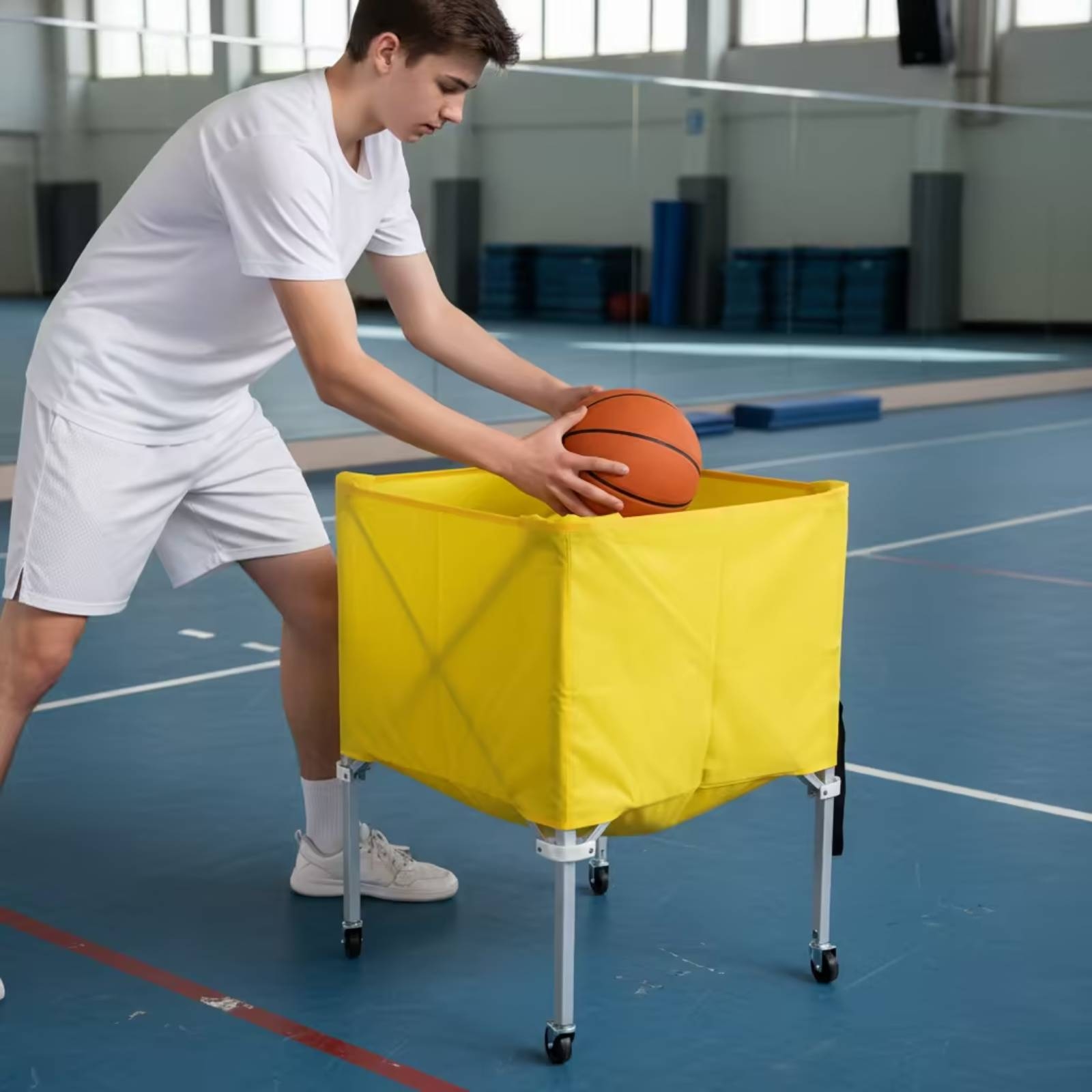 Chariot à balles pliable, lége - Heavy Equipment Usa avis et prix