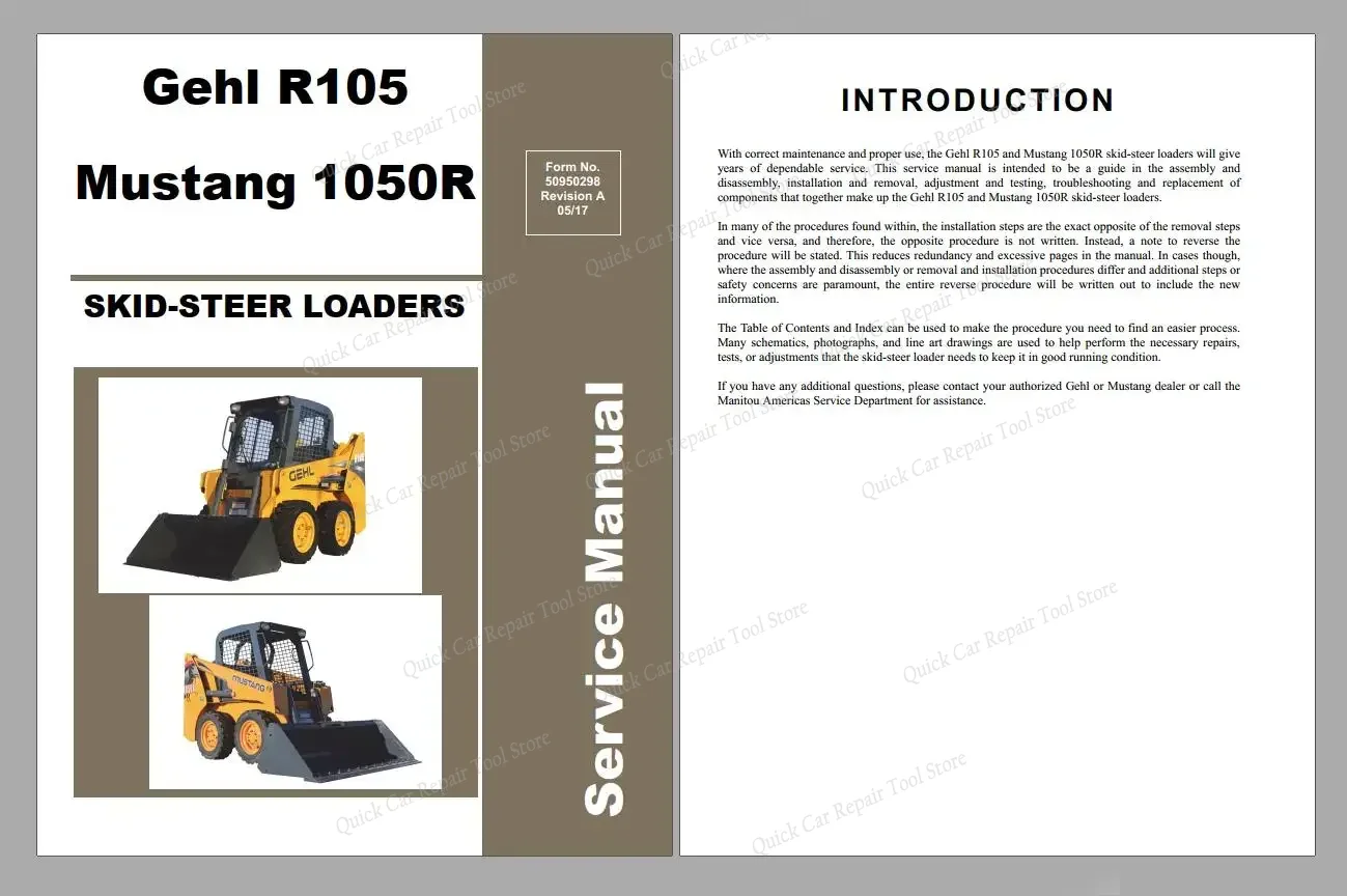 AutoCD Mustang Machines Équipe - Heavy Equipment Pdf avis et prix
