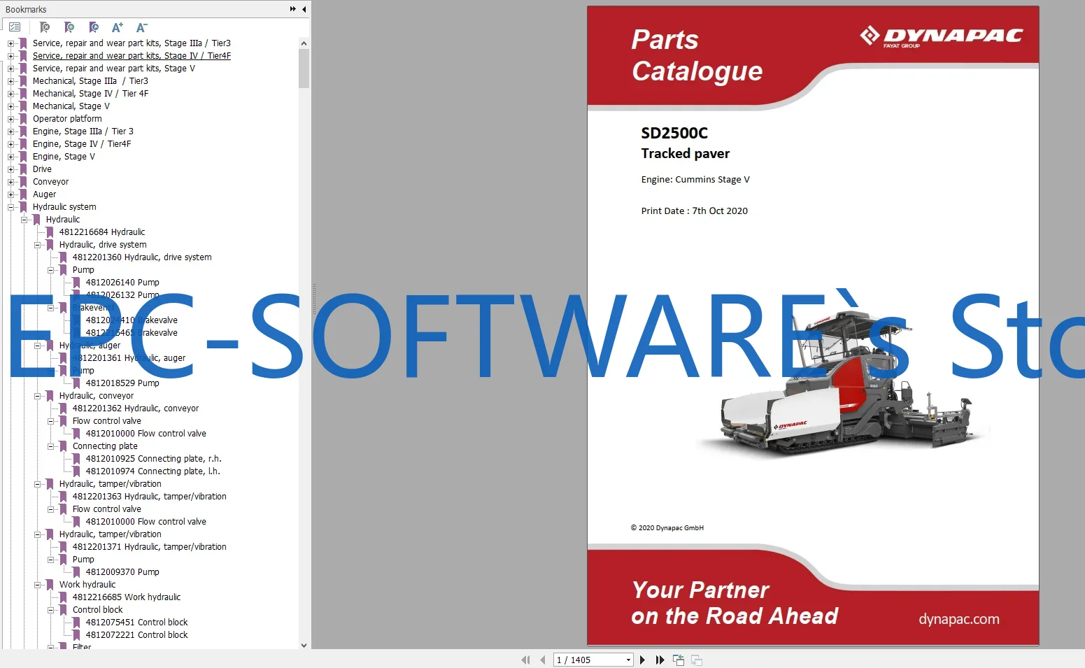 EPC-SOFTWARE Dynapac Heavy Equ - Heavy Equipment Pdf avis et prix
